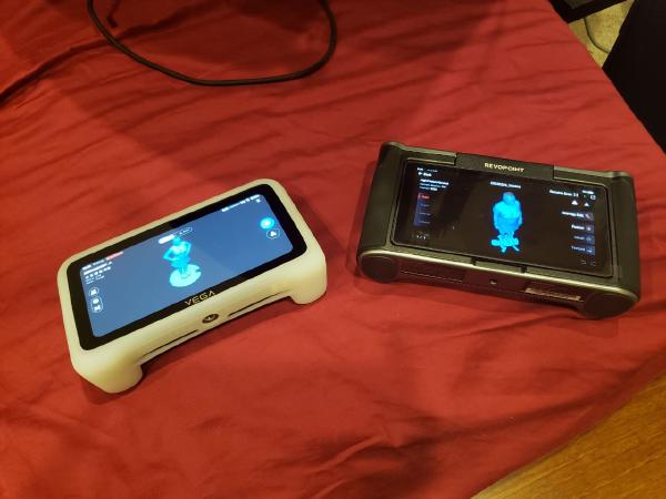 Standalone 3D scanners — these are really neat devices, quite easy to use, but you still need to know what you're doing to make the scans perfect and usable for preparing your full 3D avatar.